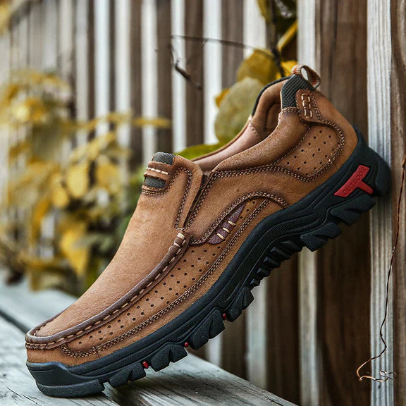Herren Laufschuhe Leichte Atmungsaktive Leder Ergonomisches Design-3