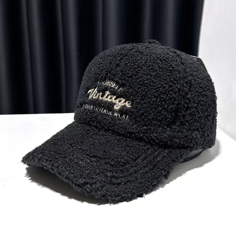 Damen-Winterhut, elegant Samt-1