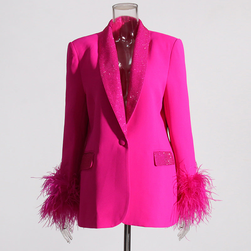 Variant image for Damen-Anzug, elegant, Polyester-5