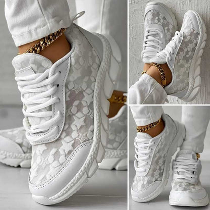 Damen-Sneaker, Slip-On, Mesh, orthopädischer Halt 1