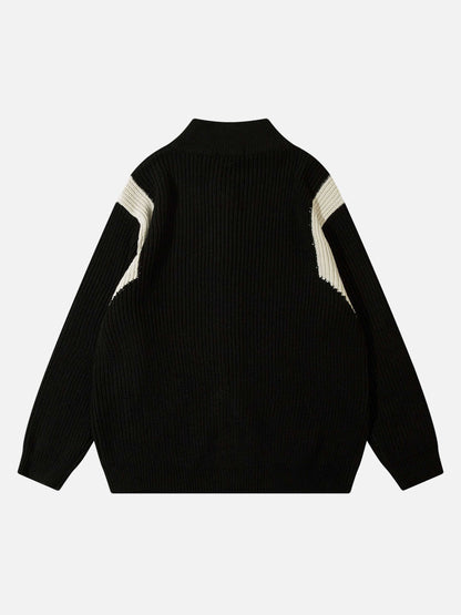 Herrenjacke, gewebt, mit Reißverschluss, Polyester, klassischer Stil-2