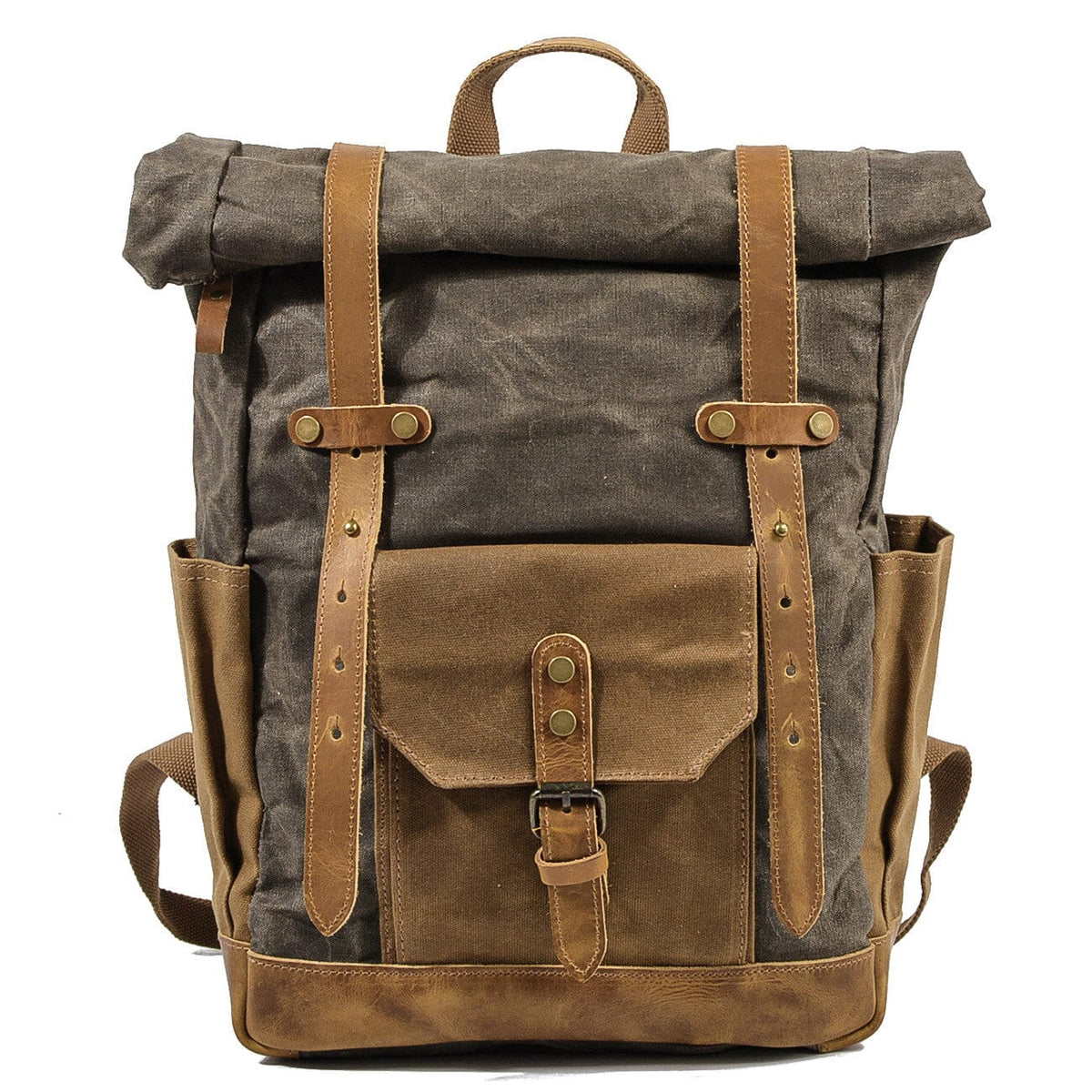 Variant image for Unisex Rucksack Wolff-Top Gewachste Baumwoll-Leinwand-4