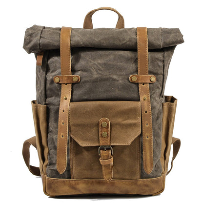 Variant image for Unisex Rucksack Wolff-Top Gewachste Baumwoll-Leinwand-4