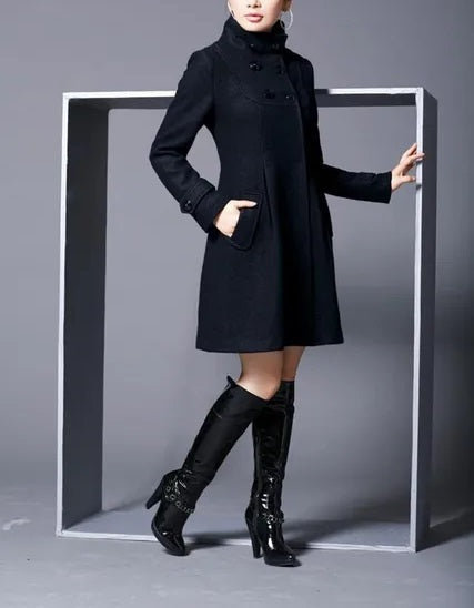 Damenjacke mit Seitentaschen Funktioneller Stil Nachhaltiges Material 6