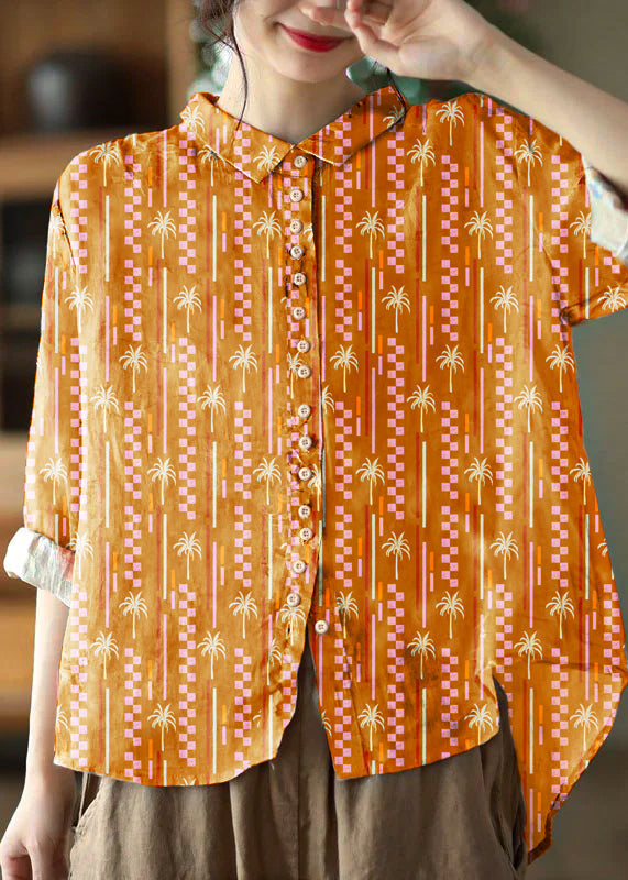 Damen-Bluse moderner hochwertiger Stoff-4