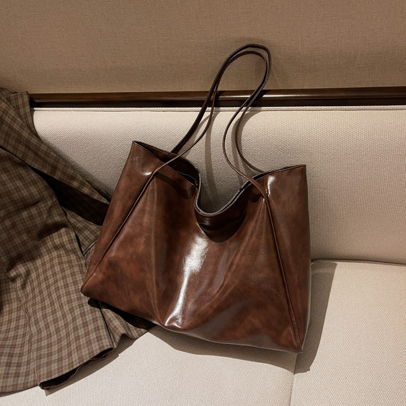 Damen-Handtasche Geräumig Öko-Leder Elegantes Design-2