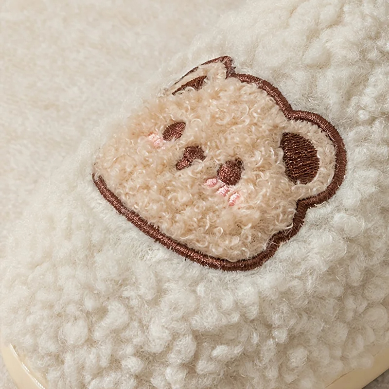 Unisex-Pantoffeln Plüsch Weich Indoor Komfort-3