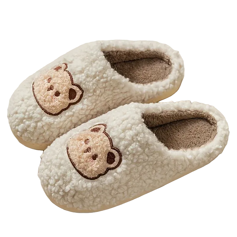Unisex-Pantoffeln Plüsch Weich Indoor Komfort-1