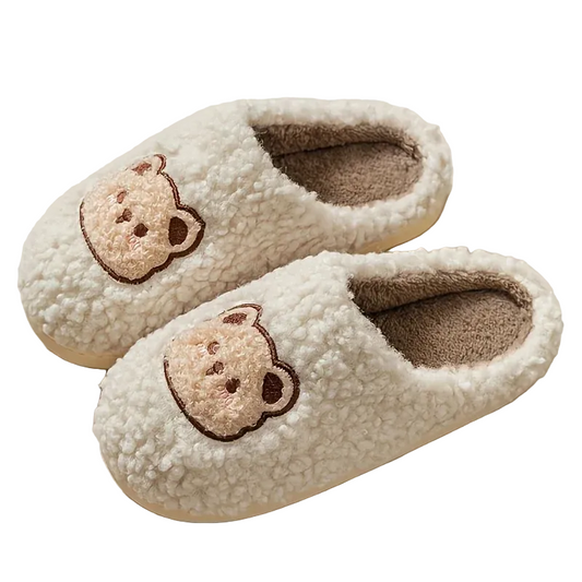 Unisex-Pantoffeln Plüsch Weich Indoor Komfort-1