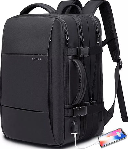 Damen-Rucksack, verstellbares Oxford-Gewebe mit USB-Ladeanschluss und großem Fassungsvermögen-2