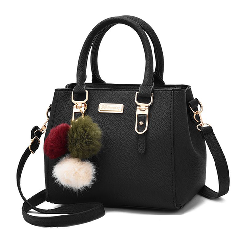 Damen Schultertasche Klassischer PU-Leder Elegantes Design-1