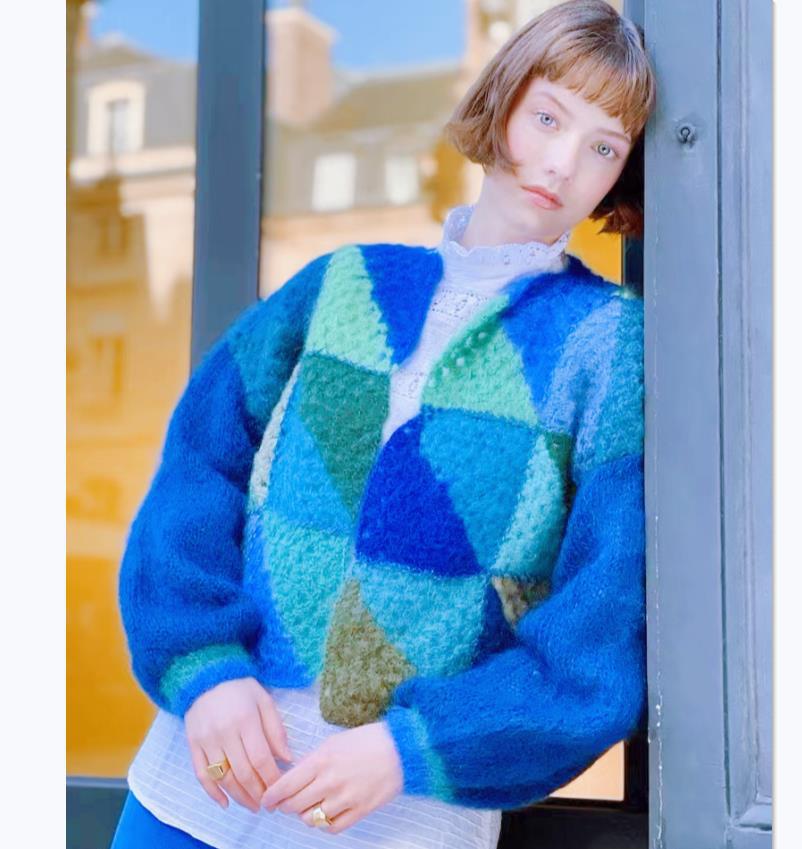 Variant image for Damen-Strickpullover, bunt, weiche Acrylmischung-4