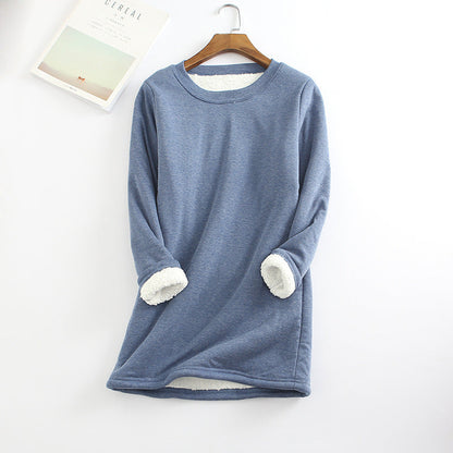 Variant image for Damen-Fleecepullover, klassisch, lässiger Stil, Fleece-1