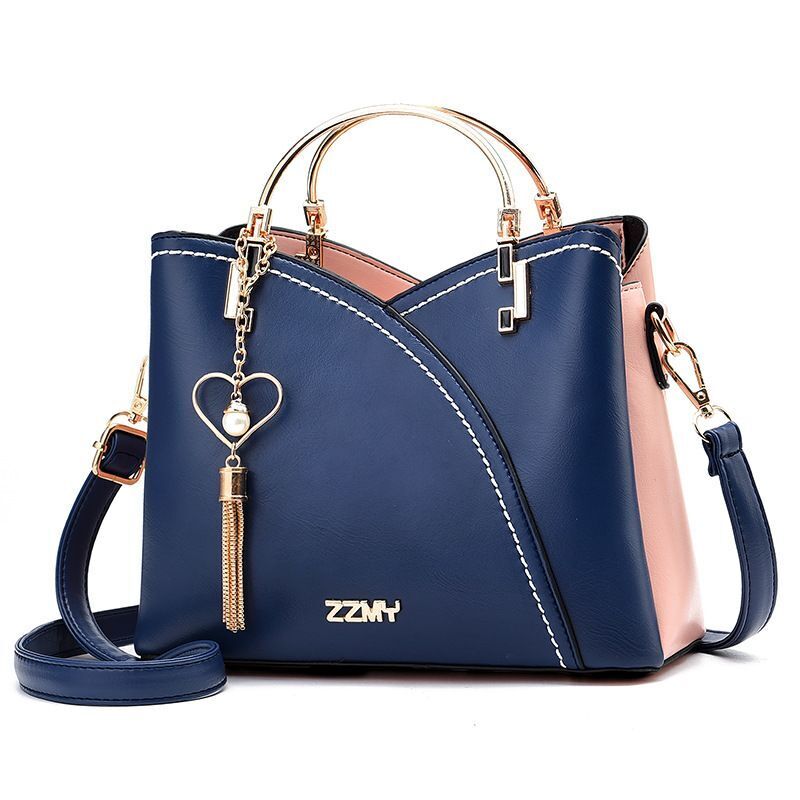 Variant image for Damen-Handtasche Trendy PU-Leder Schick mit Metallgriff-3