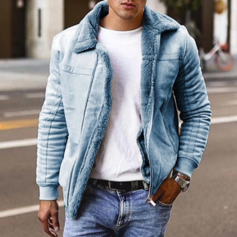 Damen-Fleecejacke, lässig, weiches Fleece, für Komfort und Stil-2