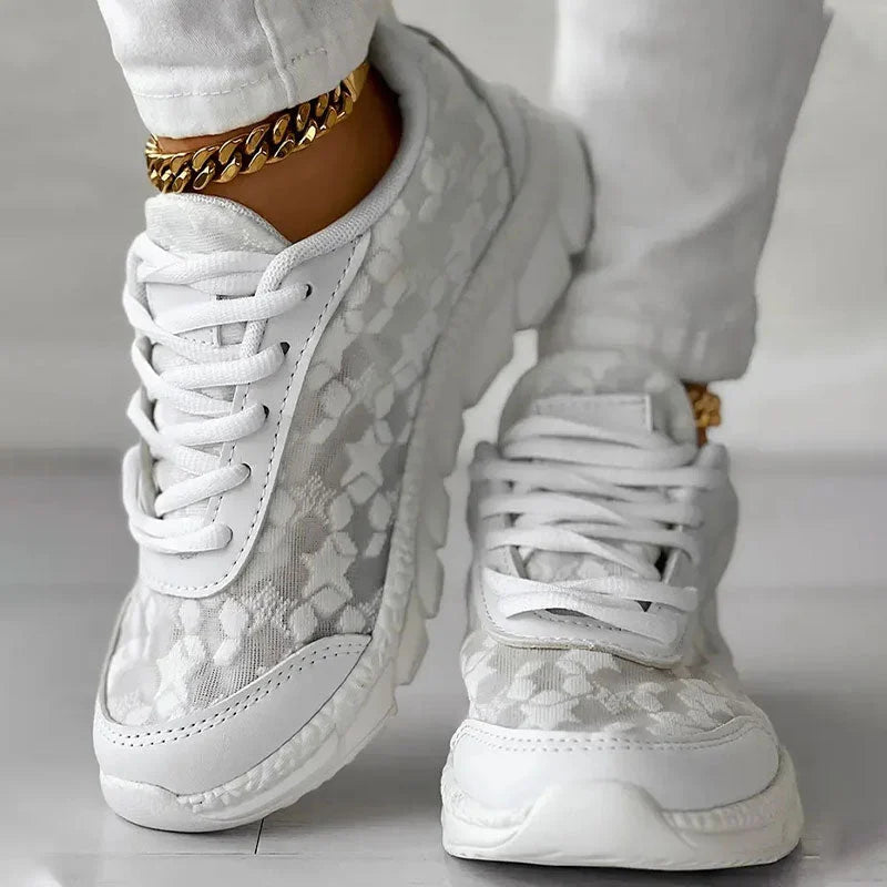 Damen-Sneaker, Slip-On, Mesh, orthopädischer Halt 4