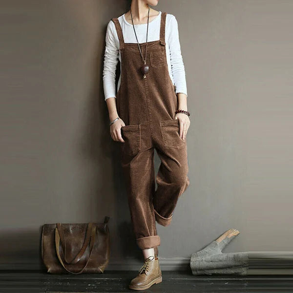 Variant image for Damen-Jumpsuit Lässiger Stil Lange Hose Hochwertiger Stoff-9