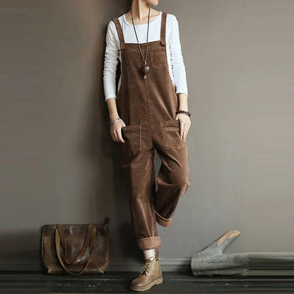 Variant image for Damen-Jumpsuit Lässiger Stil Lange Hose Hochwertiger Stoff-9