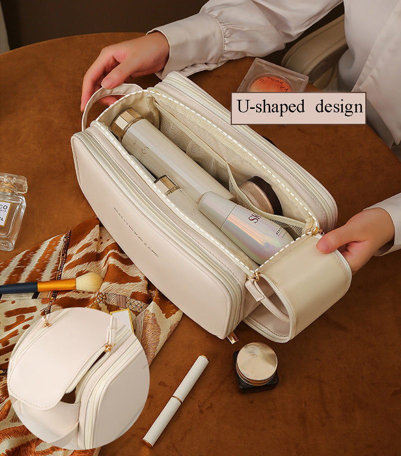 Damen-Tasche, Kosmetik-, U-förmig, PU-Leder-2