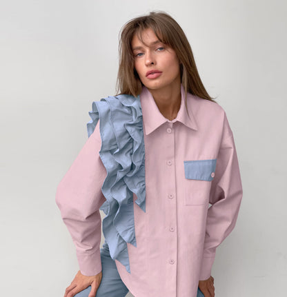 Damen-Lange Strickjacke, Lockerer Schnitt, 95 %, Baumwolle 9