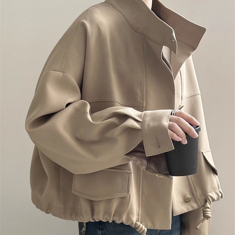 Damen-Jacke, isolierend, verspieltes Design, Polyester-2