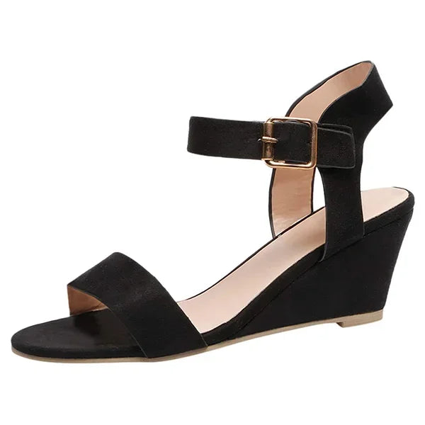 Damen-Keilsandalen Orthopädisches Design Leicht Atmungsaktiv Synthetikmaterial 2