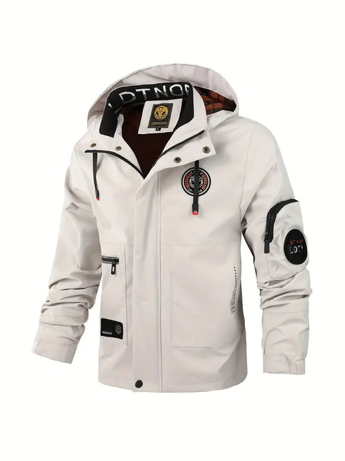 Herren-Winterjacke, Mid-Stretch, wasserfestes Polyester-1