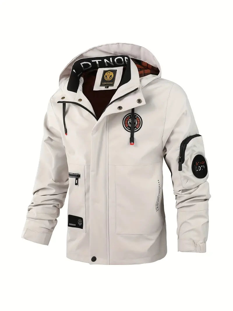 Herren-Winterjacke, Mid-Stretch, wasserfestes Polyester-2