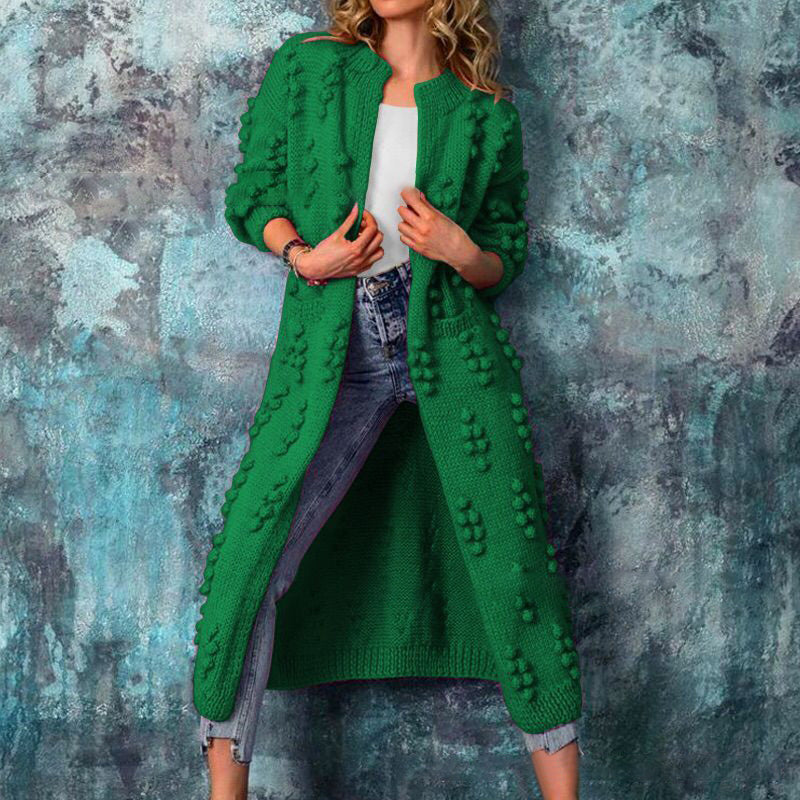 Bunter Damen-Cardigan aus weicher Acrylmischung – Perfekt für Alltag und Fest, erhältlich in mehreren Größen 2