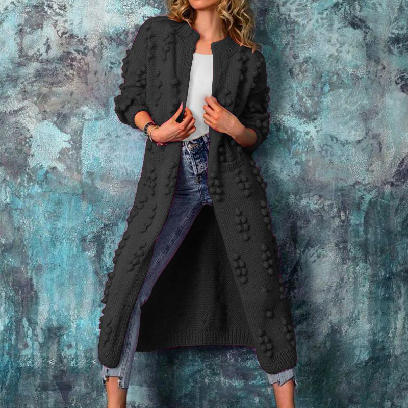 Farbenfroher Damen-Cardigan aus weichem Acrylmix – perfekt für Alltag und Party, in mehreren Größen erhältlich 3