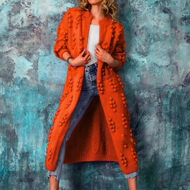 Bunter Damen-Cardigan aus weicher Acrylmischung – Perfekt für Alltag und Fest, erhältlich in mehreren Größen 4