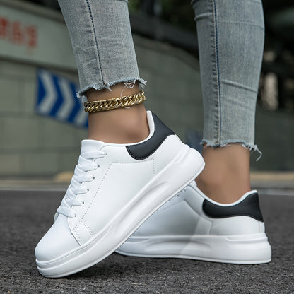 Variant image for Damen-Sneaker, orthopädisches Design, weißes Leder-8