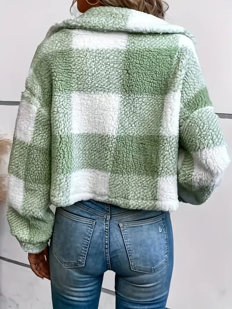 Damen Winterjacke Lässig Polyester Wasserabweisend-2