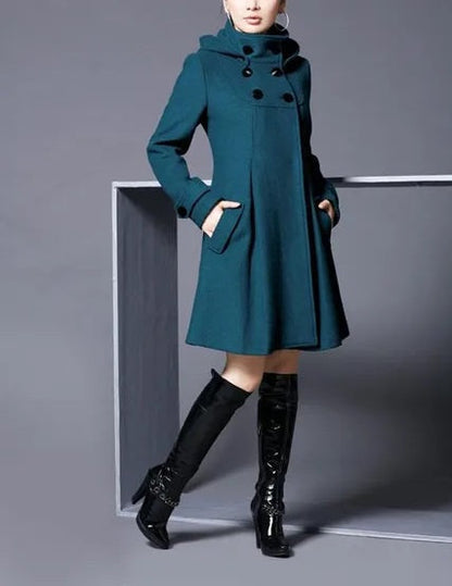 Damenjacke mit Seitentaschen Funktioneller Stil Nachhaltiges Material 1