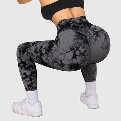 Damen-Leggings, nahtloses Design, atmungsaktiver Stoff für Yoga und Training-2
