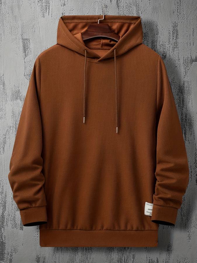 Variant image for Herren-Hoodie, lässige Baumwolle-1