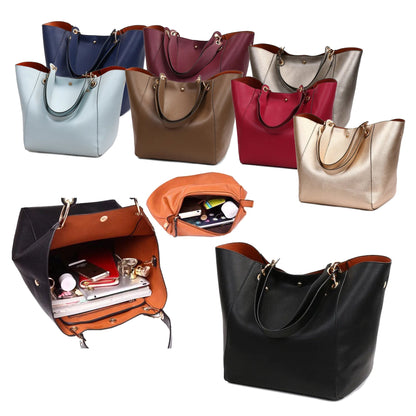 Damen Schultertasche Multifunktionaler PU-Leder Elegantes Design-2