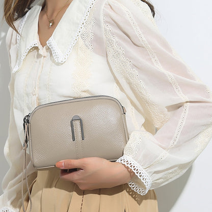 Variant image for Damen Schultertasche Echt Leder Verstellbare Schulterriemen-3