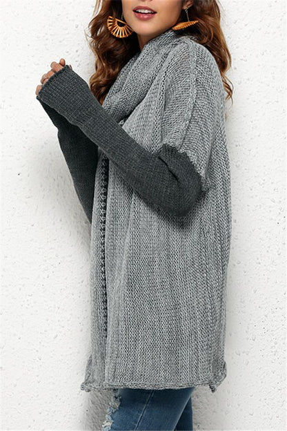 Damen-Rollkragenpullover, lässige Passform, Polyester-4