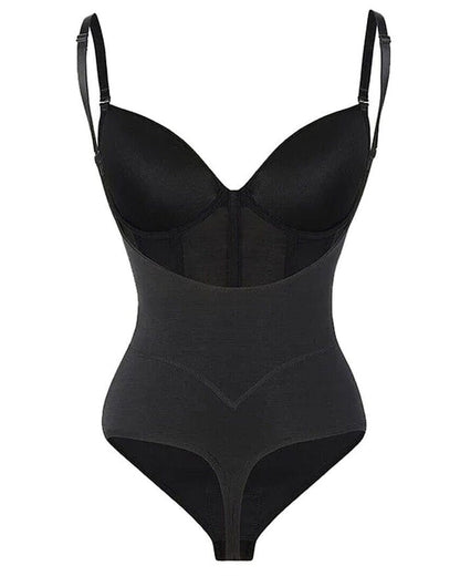 Bodysuit für Frauen mit gepolsterten Cups und verstellbaren Trägern – Mesh-Design und formende Passform 6