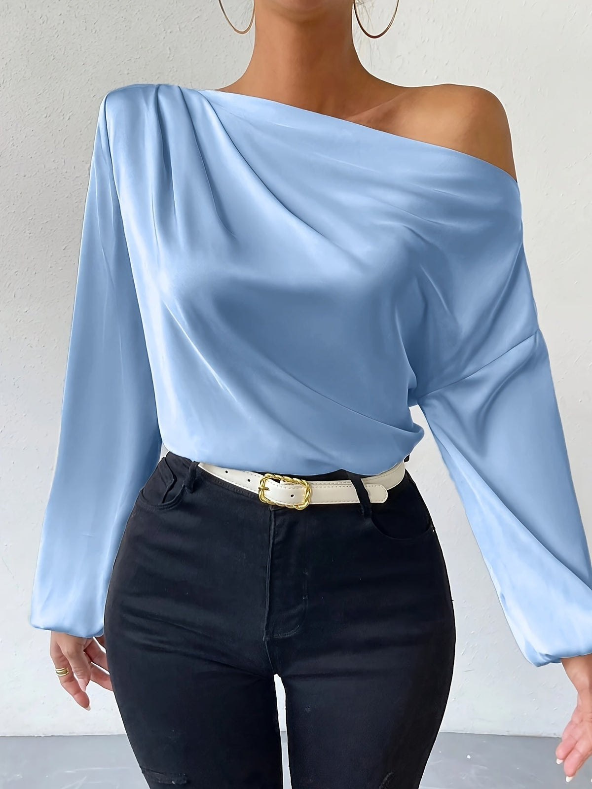 Verspielte Damenbluse aus 100% Baumwolle-4