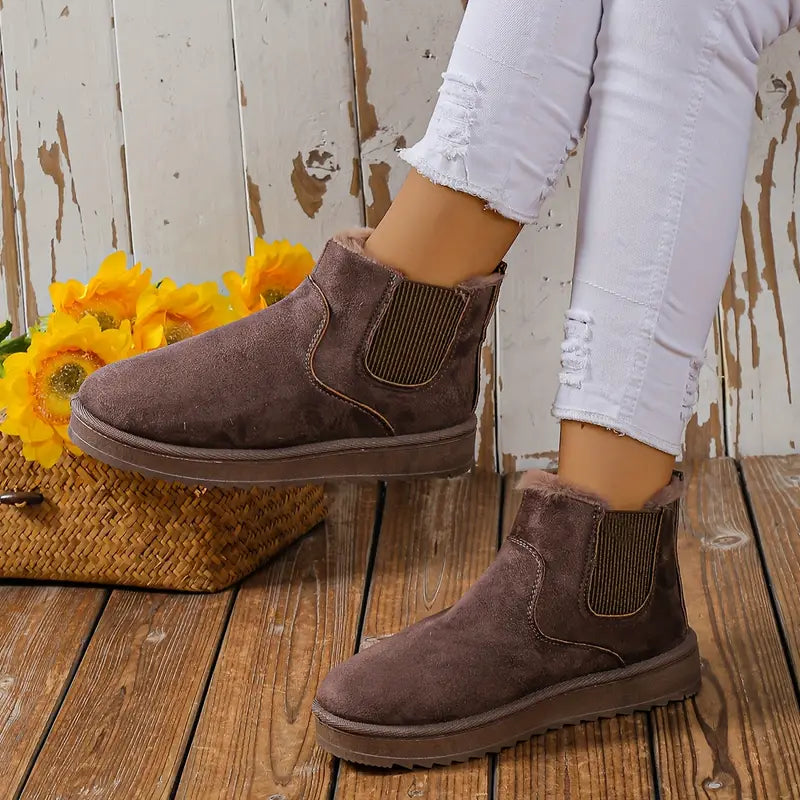Variant image for Damen-Stiefel, trendiges Leder, komfortable Sohle-19