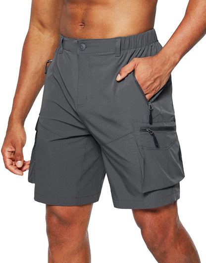 Herren Cargoshorts Multifunktionelles Design 100% Baumwolle 9