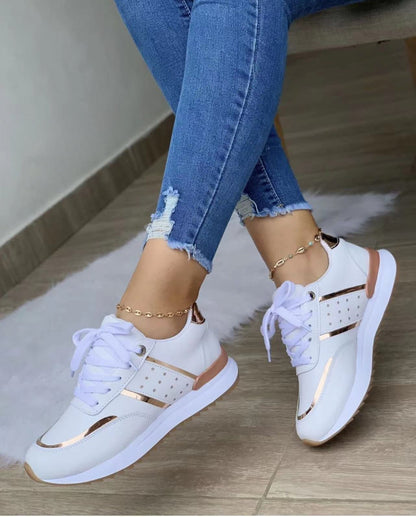 Damen-orthopädische Schuhe, stützendes Design, hochwertiger atmungsaktiver Stoff-1