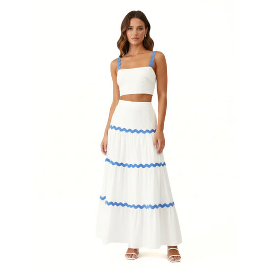 Damen-Maxirock, Modernes Design, Nachhaltige Stoffe