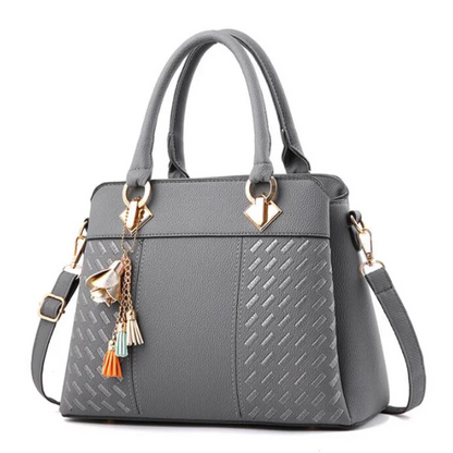 Variant image for Damentasche, Crossbody mit Quasten und Stickereien aus PU-Leder-2