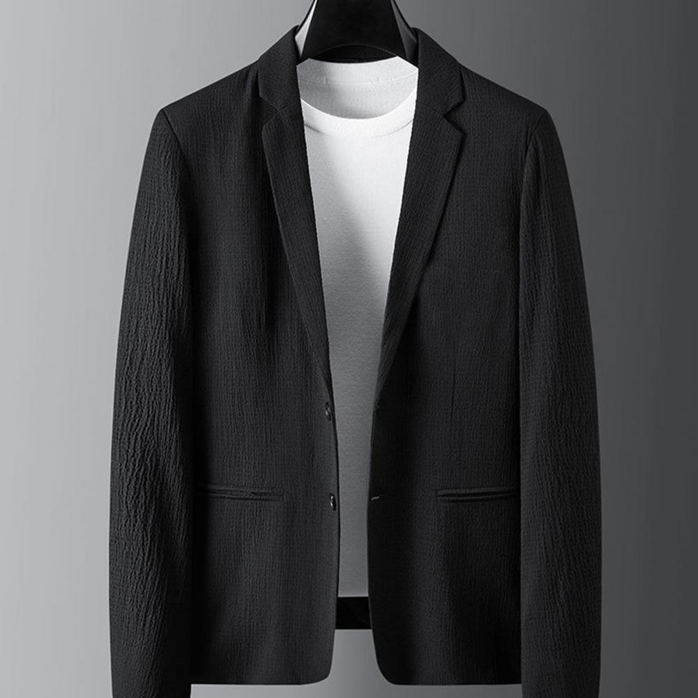 Herren-Anzug, Hochzeit, modernes Polyester, eleganter Schnitt-4