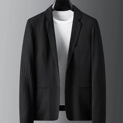 Herren-Anzug, Hochzeit, modernes Polyester, eleganter Schnitt-4