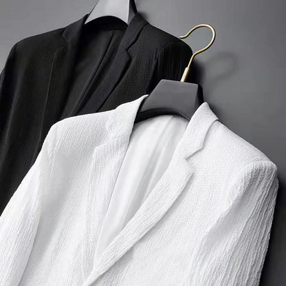 Herren-Anzug, Hochzeit, modernes Polyester, eleganter Schnitt-2