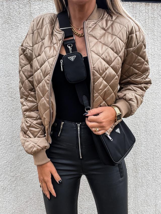 Herren-Jacke, gepolstert, schlichtes Polyester-5